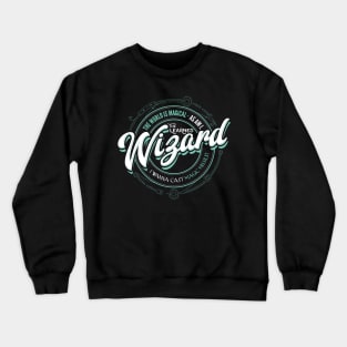 WIZARD Fantasy RPG GM Dungeon Game Master DM boardgame tee Crewneck Sweatshirt